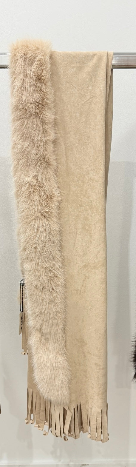 ECHARPE VALENTE COM PELO